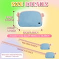 thumbnail image 4 of TINYAT Fanny Pack for Women Waist Bag with 3 Pockets Cross-body Bag Multiple -Color Lady Purse for Sport Shop Party, 4 of 8
