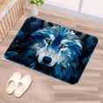 thumbnail image 5 of Wolf Non-Slip Polyester Chair Mat - Machine Washable Door Mats and Rugs, 5 of 6