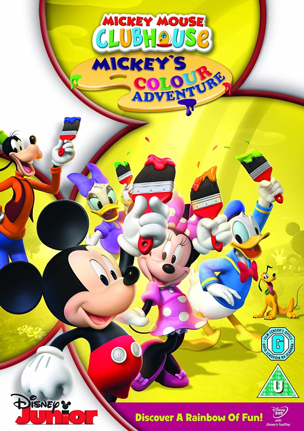 Mickey Mouse Clubhouse: Mickey's Color Adventure DVD - Walmart.com