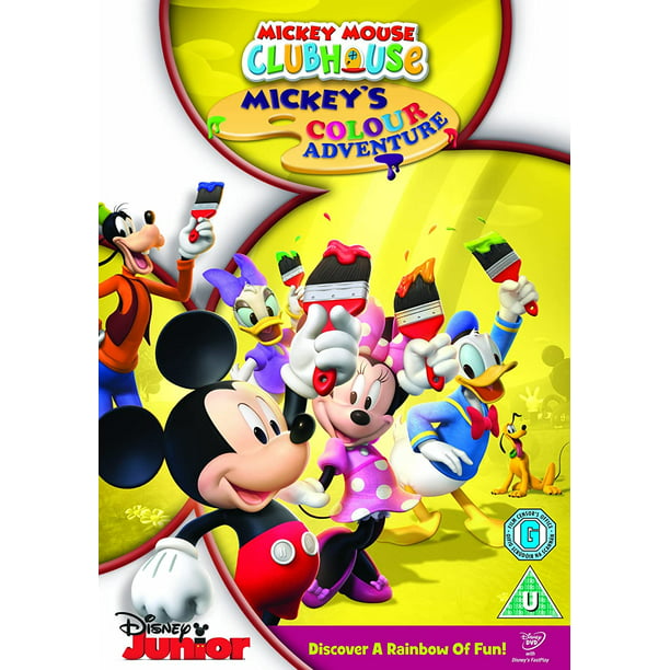 Mickey Mouse Clubhouse: Mickey's Color Adventure DVD - Walmart.com