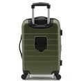 thumbnail image 6 of Wrangler 3 Piece Luggage Set with Cup Holder and USB Port, Olive Green, 6 of 32