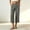 Gray, variant on BUIGTTKLOP Capris for Women with Pockets High Waisted Business Work Cropped Trousers Long Straight Suit Pants