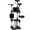 Black, variant on Renwick 79" Multilevel Cat Tree Tower with Scratching Posts, Black
