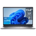 thumbnail image 1 of Laptop DELL DC15250: Procesador Intel Core i5 1334U (hasta 4.6 GHz), Memoria de 16GB DDR4, SSD de 1TB, Pantalla de 15.6" LED Full HD (1920 x 1080), Video UHD Graphics, S.O. Windows 11 Home., 1 of 4