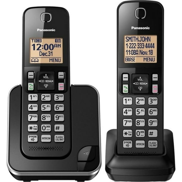 Panasonic KX TGC352 Cordless Telephone (Black)