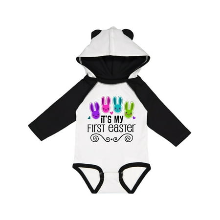 

Inktastic First Easter Baby Bunnies Gift Baby Boy or Baby Girl Long Sleeve Bodysuit