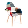 thumbnail image 1 of Heavenly Collection Fauteuil Colours Patchwork, 1 of 4