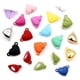 thumbnail image 2 of 5 juegos de cierres magnéticos conectados con forma redonda de corazón de amor, abalorios, tapas de extremo para DIY, fabricación de collares y pulseras para parejas Tan Jianjun unisex, 2 of 2