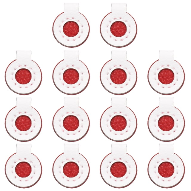 Uxcell Microfiber Bullseye Targets Competition Game Target Shooting Practice Fabric Pad Disc Accuracy Training Tool 2cm