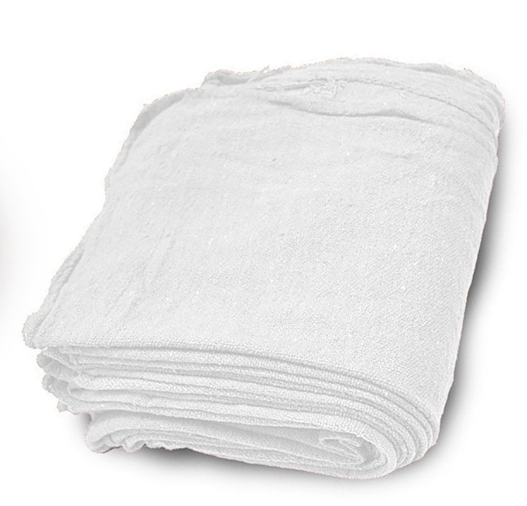 ProClean Basics White Shop Towels 50Pack