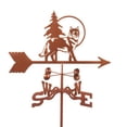 thumbnail image 1 of EZ Vane EZ1319-DK Wolf Weathervane with Deck Mount, 1 of 1