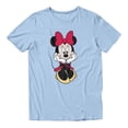 thumbnail image 2 of Disney Minnie Mouse Mouse Vintage Men's T Shirt (Light Blue, S-XXXL), 2 of 4