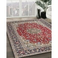 thumbnail image 3 of Ahgly Company Machine Washable Indoor Rectangle Traditional Tan Brown Area Rugs, 4' x 6', 3 of 7