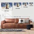 thumbnail image 5 of Merry Christmas German Shorthaired Pointer Snowy Winter with Tree Decorations Horizontal Matte Canvas Poster GSP Lover Dog Gift Wall Art Home Decor - 12020, 5 of 5