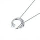 thumbnail image 4 of Jumpingount Collar de plata de ley 925 para mujer, delicado y único colgante de estrella de amor, plata de primera calidad Ropa, zapatos y accesorios Miscelánea, 4 of 6