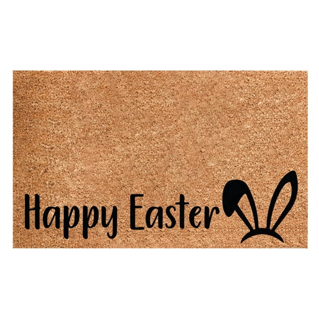16" X 24" Hi Easter Doormat Easter Kitchen Decor Peeps Easter Decor Easter Outdoor Decorations Easter Decorations Outdoor Springeaster Door Cover Personalized Easter Rug Outside Easter Decor