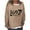 Khaki, variant on Lolmot 1692 They Missed One Sweatshirt Vintage Magic Hat Print Hoodless Sweatshirt Halloween Crewneck Long Sleeve Oversized Sweatshirt