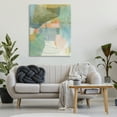 thumbnail image 3 of Stupell Industries Pastel & Green Shapes Abstract Painting Wrapped Canvas Art Print Wall Art, 36 x 48, 3 of 8