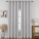 thumbnail image 1 of Cortinas de ventana CUCRAF, 100% opacas, lino sintético, 214 x 213 cm, color blanco, 1 of 8