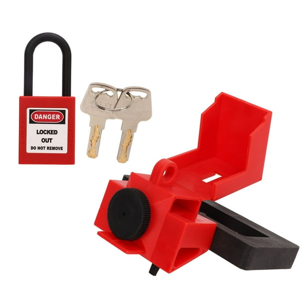 Breaker Lockout Device Clamp On Breaker Lockout Lockout Tagout Lock Kit