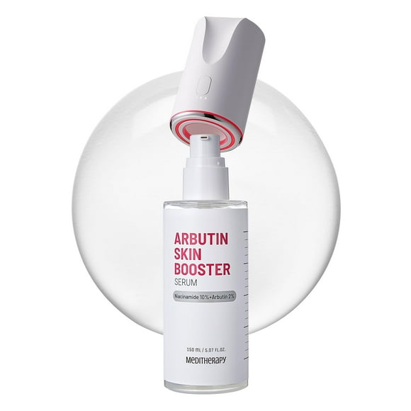Serum MEDITHERAPY Arbutina Skin Booster 150 ml con masajeador facial