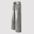 thumbnail image 3 of JLMSPLWG Wide Leg Jeans for Girls Baggy Denim Jeans Girl Daily Wear Bootcut Jean Teen Girls Cute High Waist Solid Color Pants with Pockets Girl's Clothes, 3 of 4