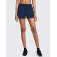 thumbnail image 3 of BALEAF Women's 3" Athletic Shorts Quick Dry with Pockets Navy Size XXL, 3 of 6