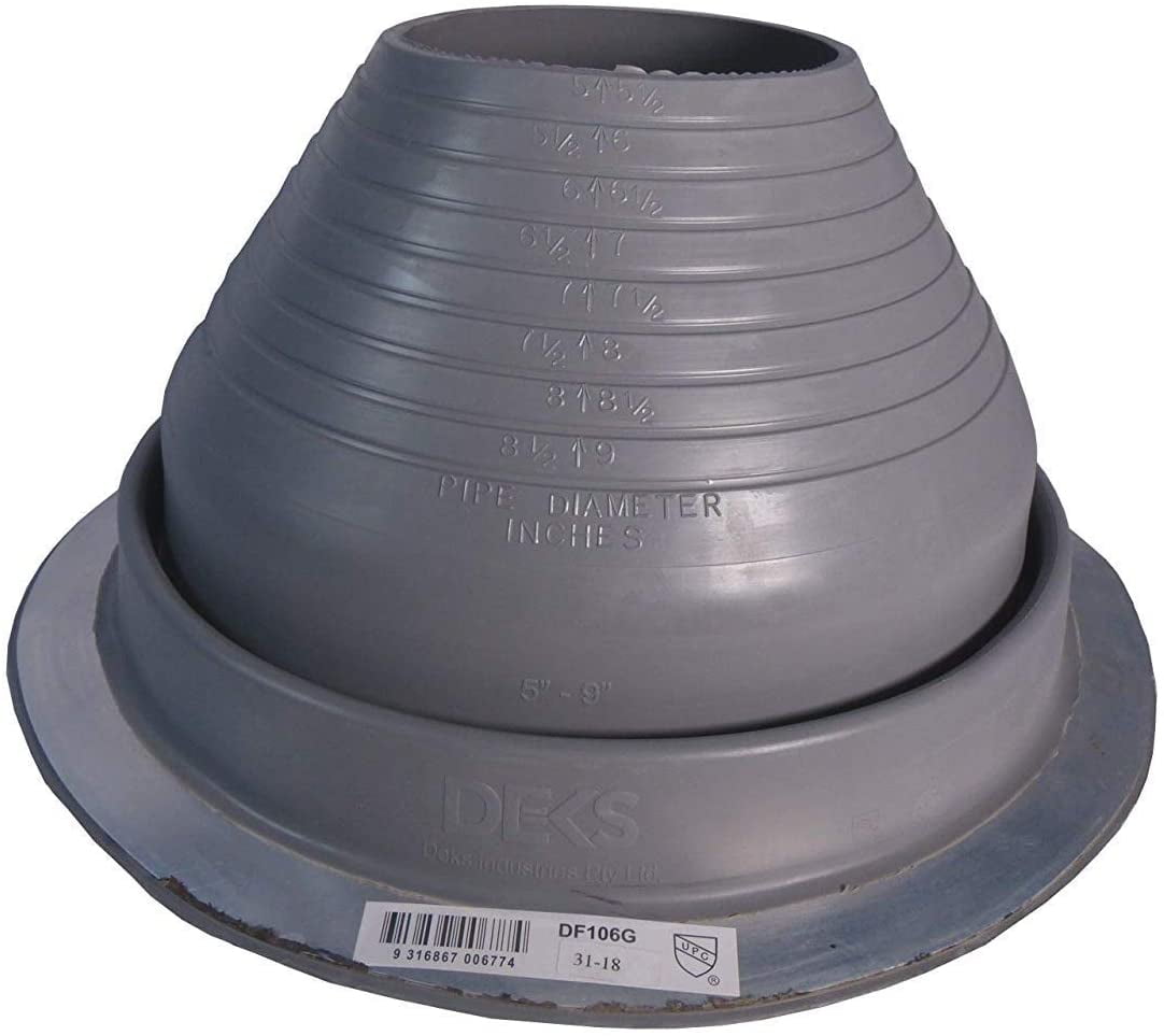 EAGLE 1 EPDM Flexible Roofing Pipe Flashing Boots On Site Adjustable