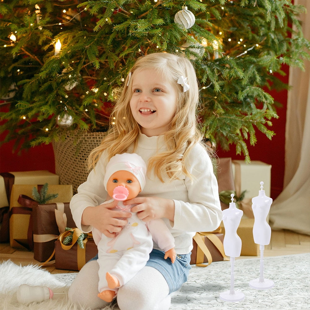 Doll mannequin rack 12Pcs Doll Mannequin Rack Doll Dress Display Stand