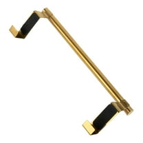 Golden Over Door Towel Holder Rack Bathroom Rail Cupboard Hanger Kitchen Hook YIWEI