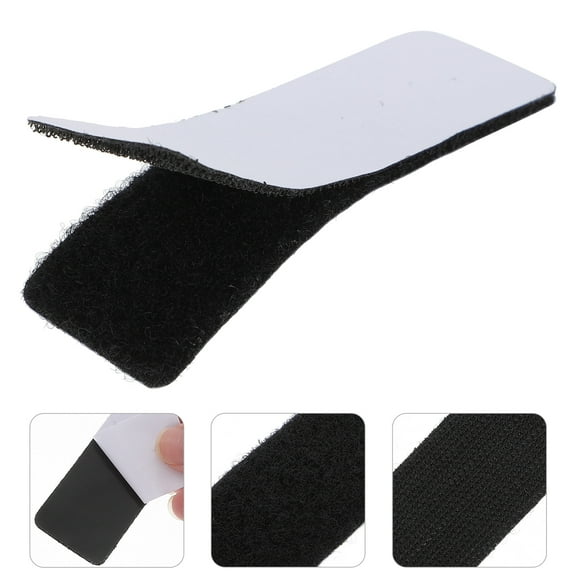 Masteelf 40 Pcs Adhesive Strips for Wall Hanging Thin Retainer
