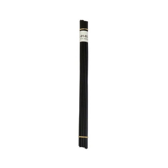 Polyvance R02-01-03-BK Plastic Welding Rod, 1/8" Dia x 12" L, Round, 30 ft.