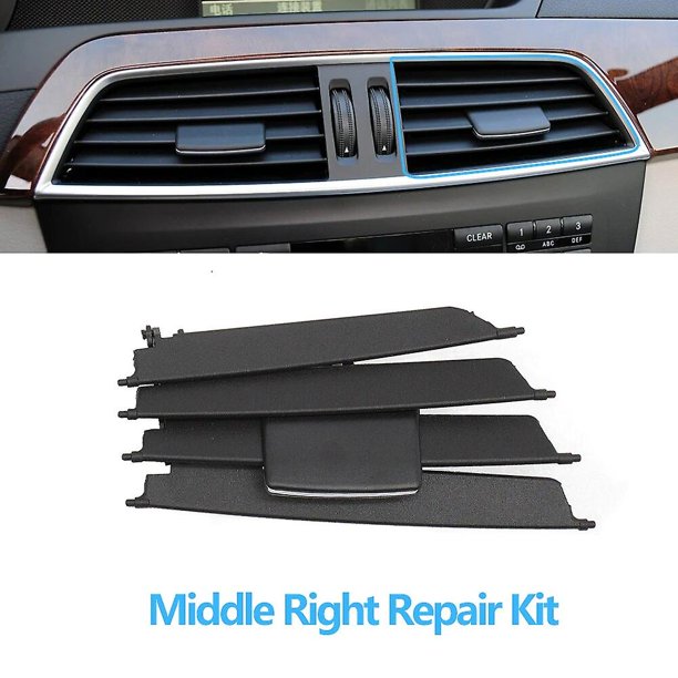 3 Colors Front Central Dashboard AC Vent Grille Panel Cover For Mercedes Benz W164 M ML GL Class ML300 ML450 2005-2012~7778