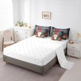 thumbnail image 3 of YST Merry Christmas 7-Piece Bedding Comforter Set for Kids, King Size, 3 of 4