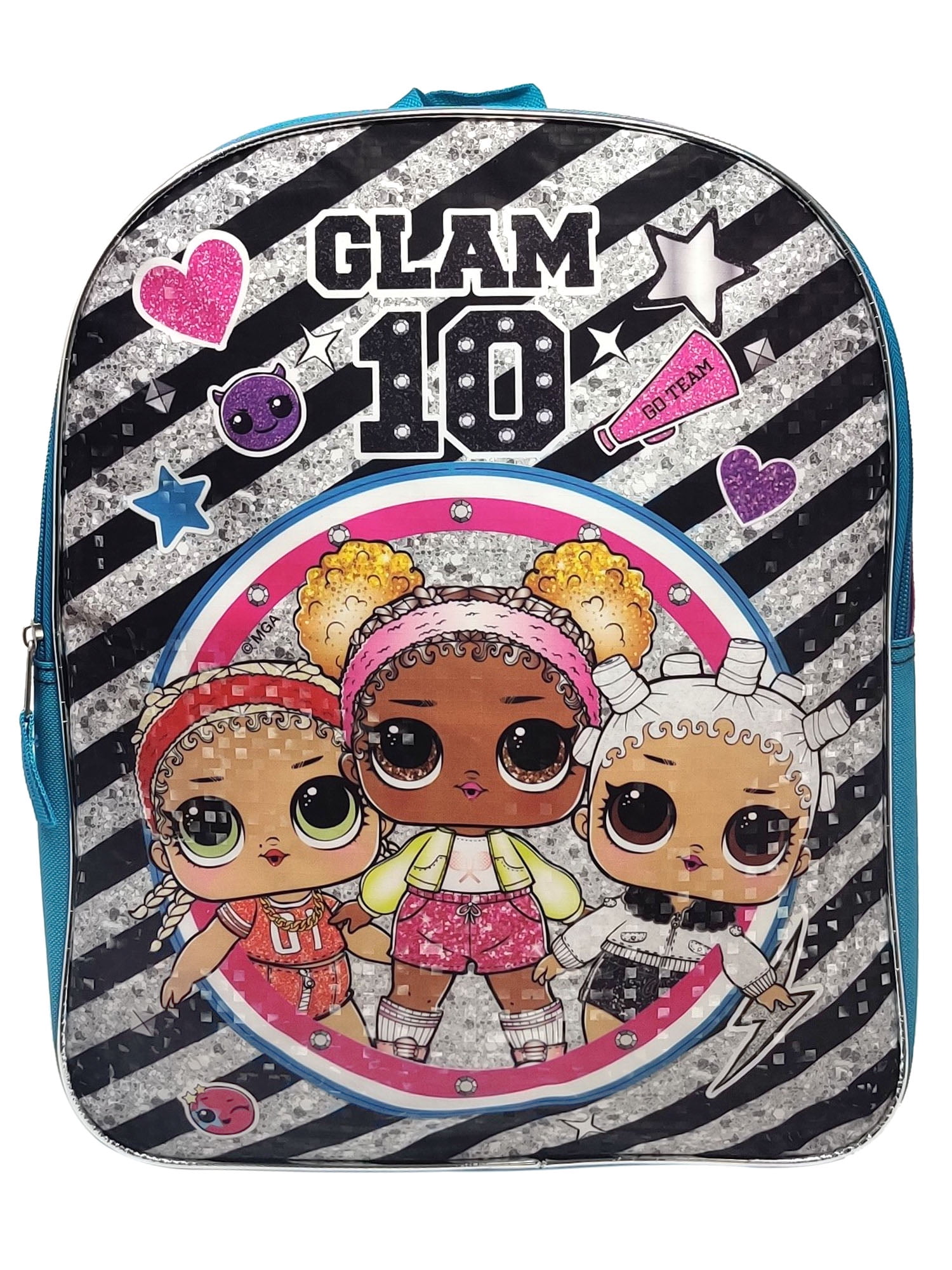 LOL Surprise 15' Backpack Glam 10 Squad Team Court Champ Fresh MC Swag