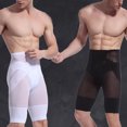 thumbnail image 3 of Hommes Taille Haute Hanches Jambes Hommes Forme Forme Short Mince Corps Forme Serrer Abdomen Pantalon, 3 of 7