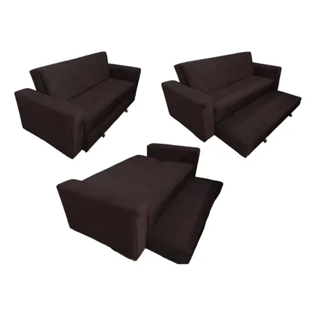 SOFA CAMA CANGURO CAFÉ