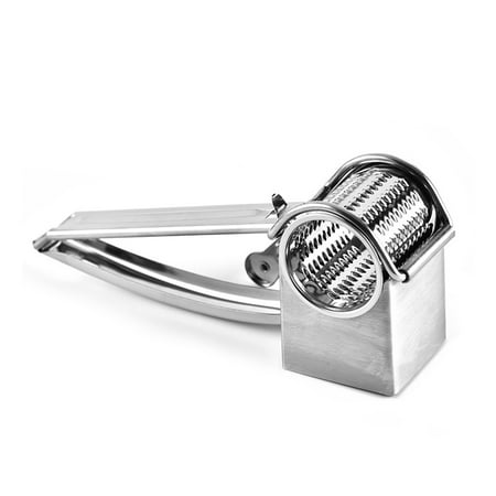 Onever Stainless Steel Cheese Planer Hand-Cranked Rotating ...