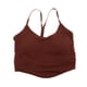 thumbnail image 5 of deportivo para mujer, camiseta sin mangas, cómodo, informal, a la moda, ligero, de acolchado para correr en verano, trabajo SG, 5 of 8