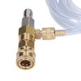 thumbnail image 4 of ZOUSSIQI Kit d'Injecteur Chimique Injecteur Chimique en Laiton Inox Réglable Injecteur en Bas avec Tube de 9,8 Pieds 5000 PSI pour Ensembles d'Outils de Nettoyeur Haute Pression CA919-45529, 4 of 9