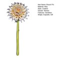 thumbnail image 7 of Lifetechs Elegant Dandelion Shape Brooch Vivid Appearance Pin Creative Hat Shawl Scarf Enamel Badge Coat Outfit Accessories, 7 of 7
