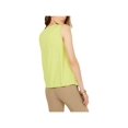 thumbnail image 2 of ALFANI Womens Green Polka Dot Sleeveless Jewel Neck Top  Size L, 2 of 2