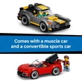 thumbnail image 6 of LEGO City Drive-Through Car Wash - Building Toy for Boys & Girls, Ages 6+ - Includes 2 Toy Cars & 4 Minifigures - Gift for Kids Birthdays - 60497, 6 of 8