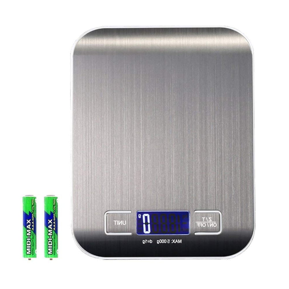 Accurate Digital Kitchen Scale and Food Scale for Cooking,5Kg/1g
