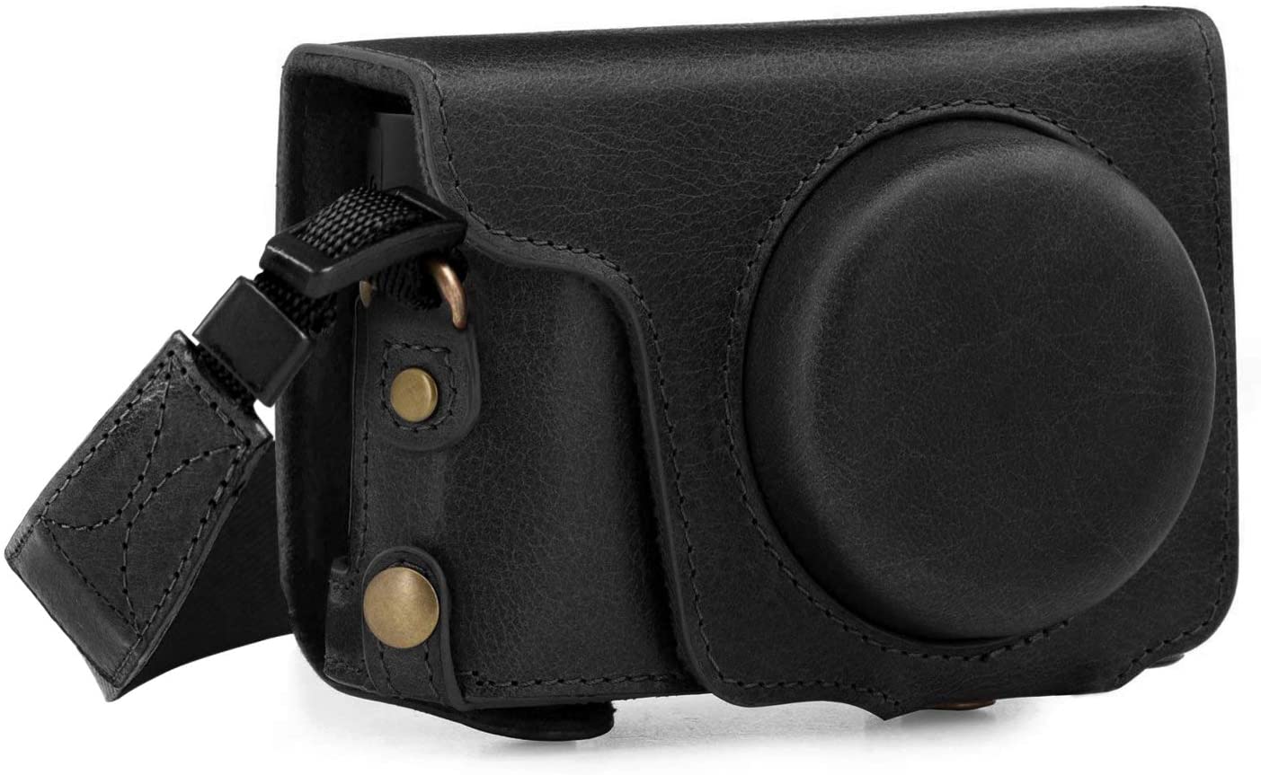 MegaGear Ever Ready Genuine Leather Camera Case Compatible with