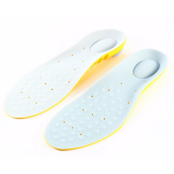 Gel Orthotic Sport Running Shoe Insoles, Insert Shoe Pad Arch Support Cushion PU Foam Breathable Elastic Relieve Arch Pressure, Basketball Insoles