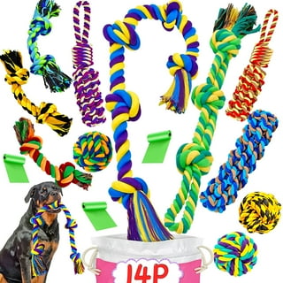 Giant Dog Rope Chew Toys for Extra Large Dogs - 42 Inch, 6 Knot Tough  Benefits Non-Profit Animal Rescue - Indestructible Toy for Aggressive  Chewers