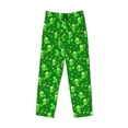 thumbnail image 4 of Goofa St Patrick's Day2 Printed Soft Pajama Pants for Men, Wide Leg Comfy Casual Lounge Yoga Pants-, 4 of 9