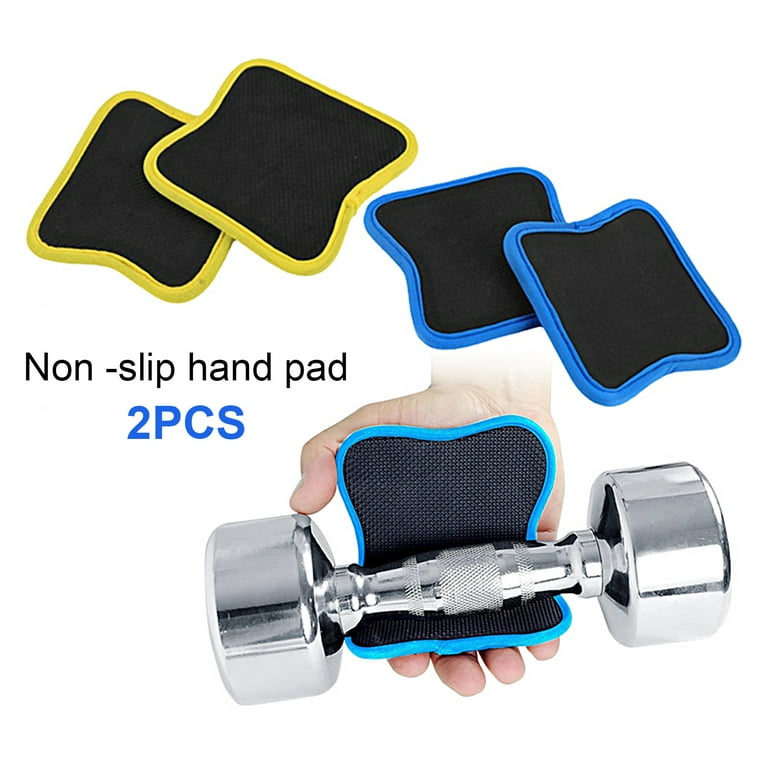 Hesroicy 1 Pair Dumbbell Hand Gasket Anti-Callus Stretchable High  Elasticity Tear Resistance Non-slip Dumbbell Grip Pad Fitness Accessories 