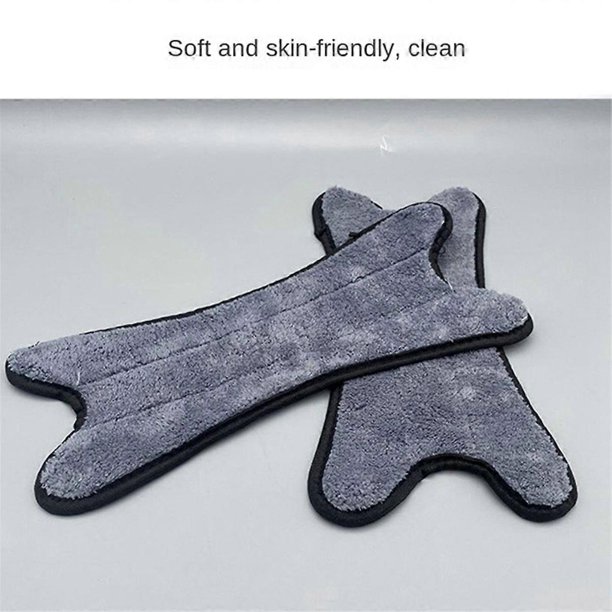 Flat Floor Mop with Replace Cloth Heads 360 Degree Squeeze Mop Hand-Free Wash Household Lazy Mop Home Cleaning Tool